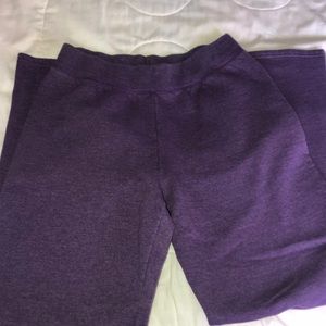 Purple Hanes Soft Sweats